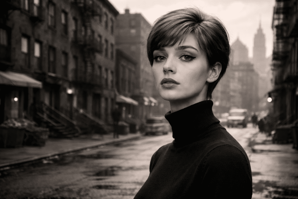 Barbra Streisand early career photo in Brooklyn