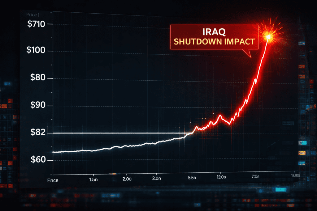 Global Oil Price Surge Iraq Shutdown - Impact of Iraq Oil Port Shutdown Israel Beirut Bombing