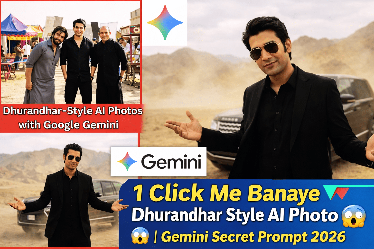 Dhurandhar AI Photo Editing Prompts 2026